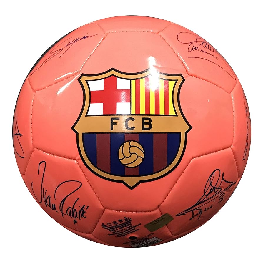 バルセロナ　記念ボール Amazon.co.jp: FCバルセロナシグネチャーサッカーボール (5